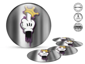 Wheel rim decal Drift Style High-End Luxury Labels